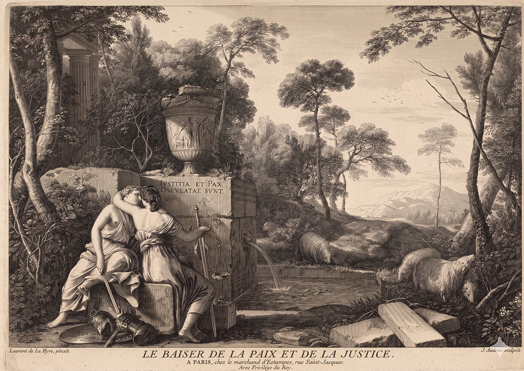 AI-generated 'etching' of the de La Hyre